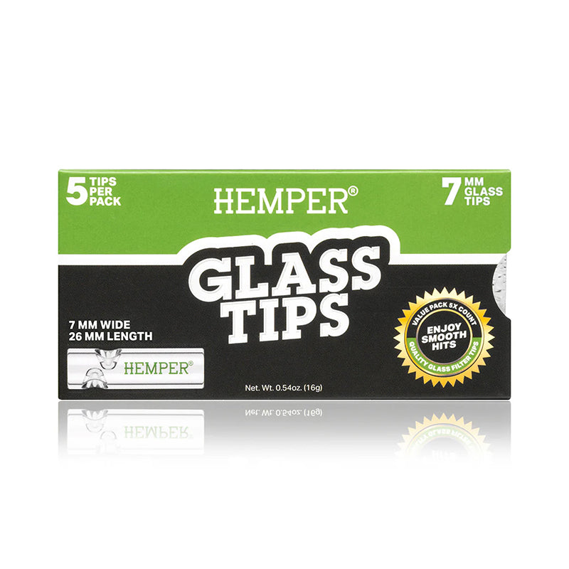 Hemper Paper Glass Tips 7 mm | Display 10 unidades | Mi tienda
